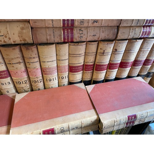 503 - LEATHER BOUND LAW REPORTS CHANCERY DIVISION 1896 TO 1923