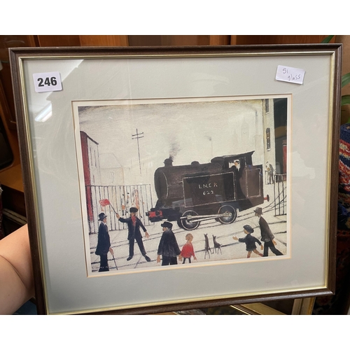 519 - L.S.LOWRY PRINT 