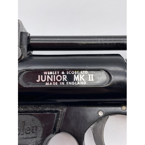 497 - WEBLEY AND SCOTT LTD JUNIOR MK II AIR PISTOL