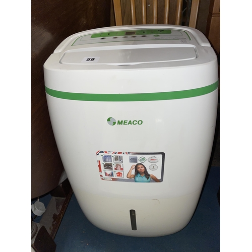 59 - MEACO DEHUMIDIFIER