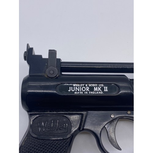 497 - WEBLEY AND SCOTT LTD JUNIOR MK II AIR PISTOL