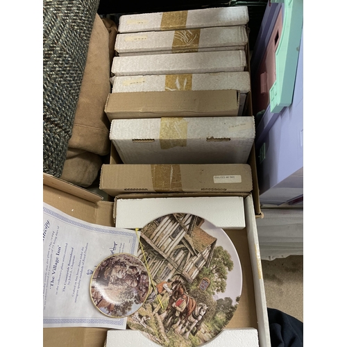 300 - BOX OF LIMITED EDITION PORCELAIN PLATES