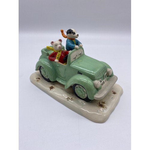 262 - BOXED ROYAL DOULTON THE RUPERT COLLECTION LIMITED EDITION - RUPERT, BILL AND THE MYSTERIOUS CAR AND ... 