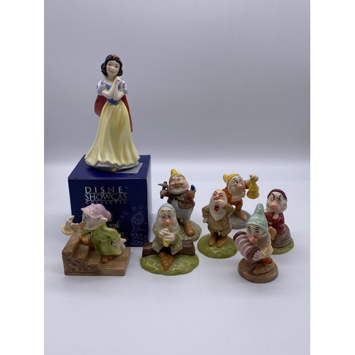 269 - BOXED ROYAL DOULTON SNOW WHITE AND THE SEVEN DWARFS COLLECTION