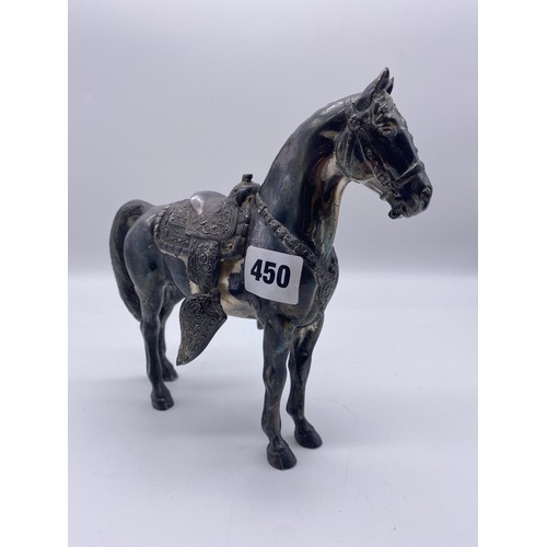 450 - ABBOTWARES METALWARE 1947 HORSE RADIO MASCOT