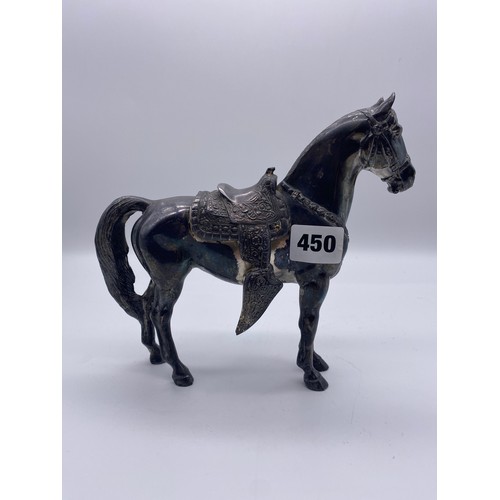 450 - ABBOTWARES METALWARE 1947 HORSE RADIO MASCOT