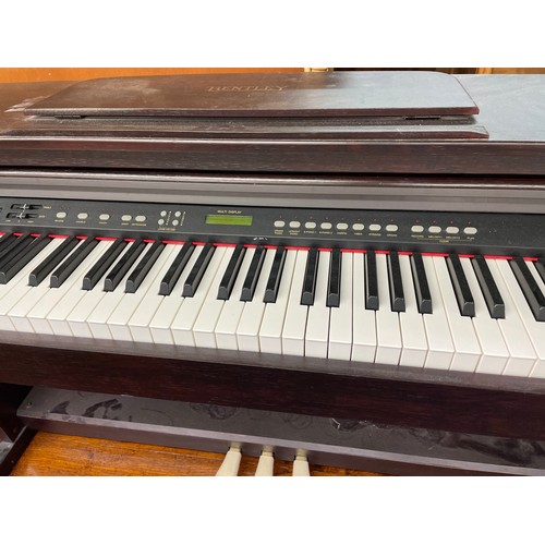 14 - BENTLEY ELECTRIC PIANO AND STOOL