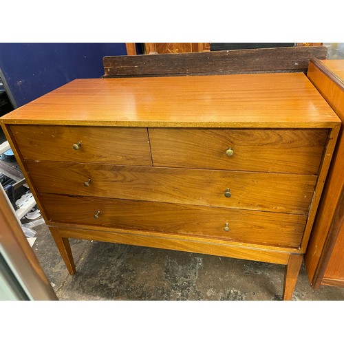 149 - VINTAGE 1960S UNIFLEX TWO OVER TWO DRAWER CHEST