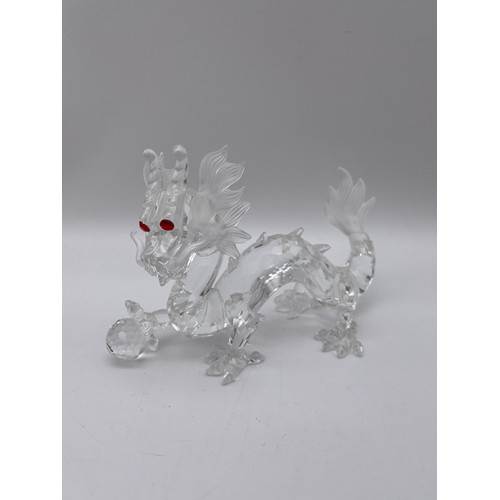 307 - SWAROVSKI UNICORN, HORSE A/F AND A DRAGON