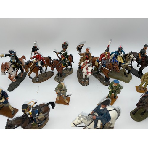 309 - SELECTION OF DELPRADO COLD PAINTED MILITARY FIGURES