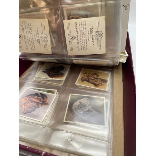 484 - SELECTION OF JOHN PLAYER AND SONS CIGARETTE CARDS IN PERPEX SLEEVES, LOOSE SWAPS AND FULL SETS PLUS ... 