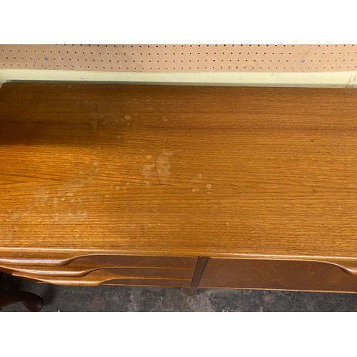 128 - VINTAGE TEAK MCINTOSH LONG SIDEBOARD