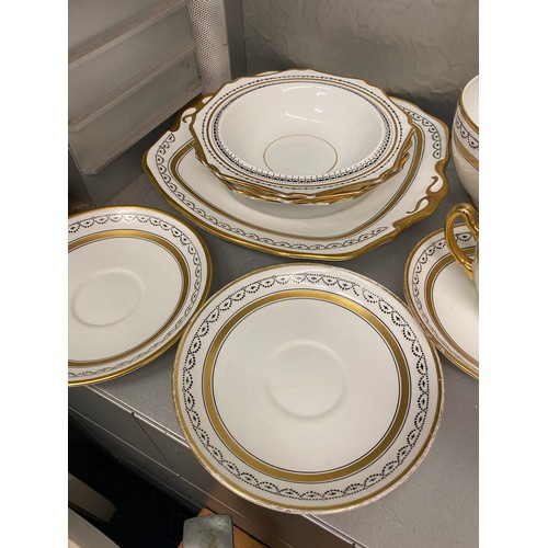 258 - ROYAL ALBERT CROWN CHINA GILT TEASET