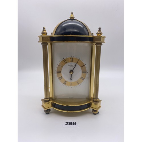 269 - PHAETON ROTUNDA TYPE MANTLE CLOCK