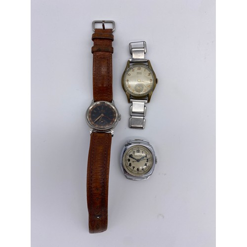 298 - PRECIA AND MIDO VINTAGE WRIST WATCHES PLUS A SIRO SPORTS WRIST WATCH