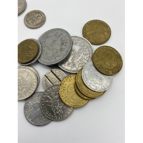 300 - TIN OF MIXED EUROPEAN COINS