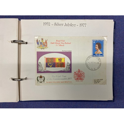 322 - WESTMINSTER 1977 SILVER JUBILEE COMMONWEALTH FIRST DAY COVER ALBUMS AND THE SILVER JUBILEE STAMPS OF... 