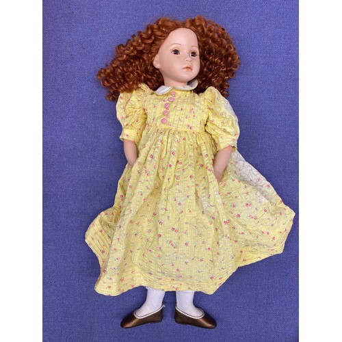 356 - SIX 20TH CENTURY PAULINES LIMITED EDITION MEDIUM SIZE DRESS DOLLS