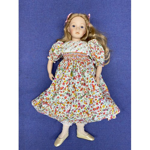 356 - SIX 20TH CENTURY PAULINES LIMITED EDITION MEDIUM SIZE DRESS DOLLS