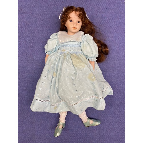 358 - SIX 20TH CENTURY PAULINES LIMITED EDITION MEDIUM SIZE DOLLS