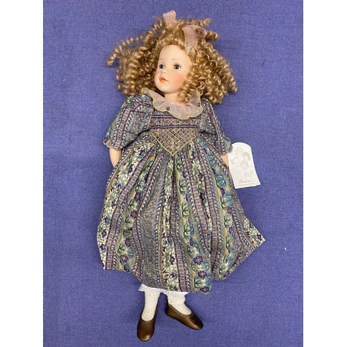 359 - SIX 20TH CENTURY PAULINES LIMITED EDITION MEDIUM SIZE DOLLS