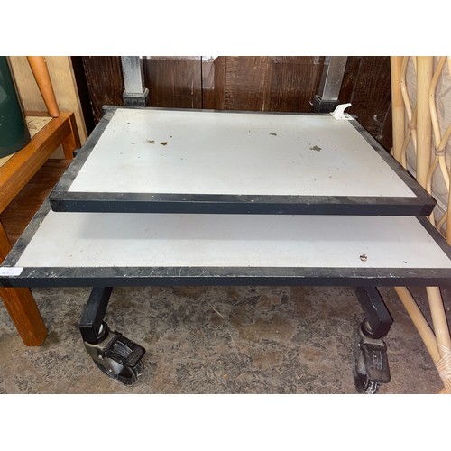 95A - EDUCATIONAL MOBILE TROLLEY/MEDIA STAND