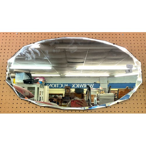 9 - BEVEL EDGED FRAMELESS MIRROR