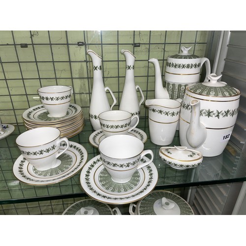 262 - 1960S COPELAND SPODE APOLLO WARE TABLE SERVICE BY NEIL FRENCH AND DAVID WHITE EXTENSIVE SERVICE INCL... 