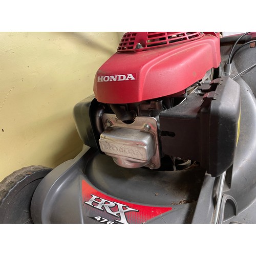 122 - HONDA PETROL MOWER