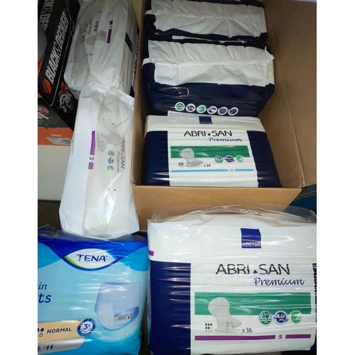 117 - QUANTITY OF ABRI SAN INCONTINENCE PADS (8)