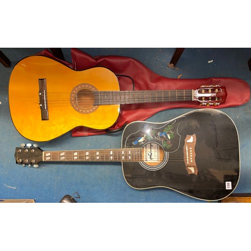 150 - LORENZO MODEL 191A ACOUSTIC GUITAR