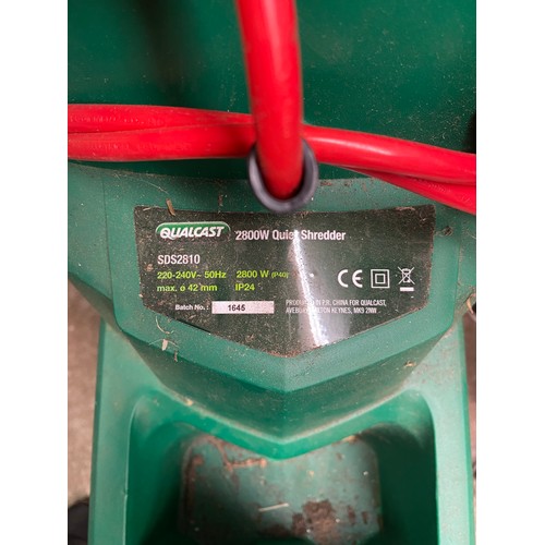 132 - QUALCAST 2800W SHREDDER