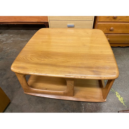 52 - LIGHT ERCOL PANDORA COFFEE TABLE (NO.735)