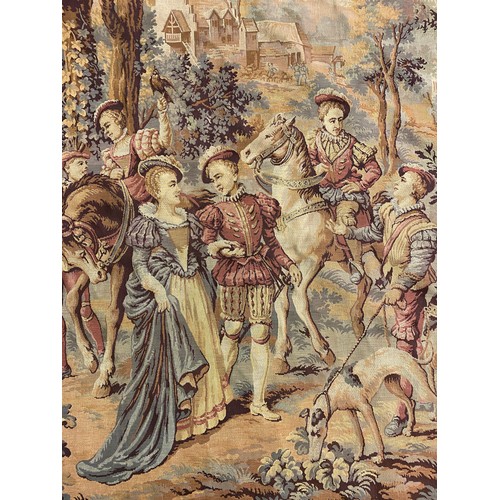 220 - LARGE TAPESTRY WALL HANGING