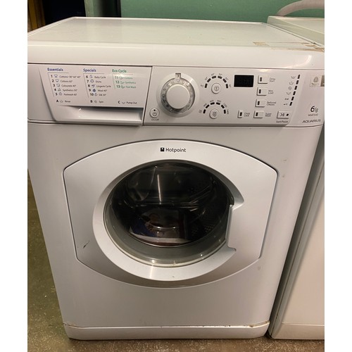 213 - HOTPOINT 6KG AQUARIUS WASHING MACHINE