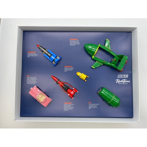 482 - MATCHBOX COMMEMORATIVE SET LIMITED EDITION THE THUNDERBIRDS