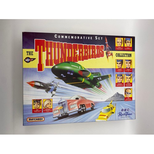 482 - MATCHBOX COMMEMORATIVE SET LIMITED EDITION THE THUNDERBIRDS