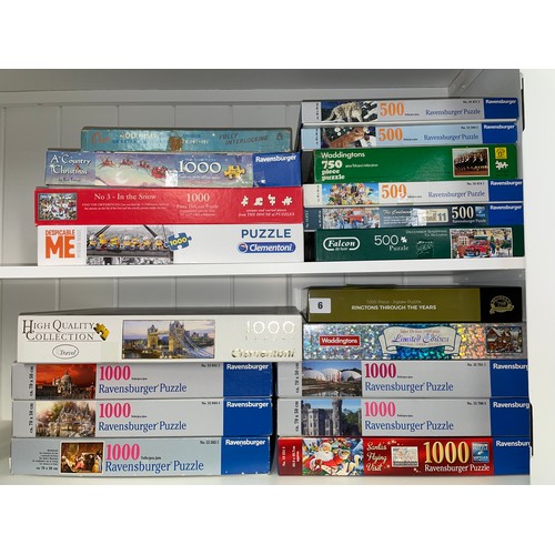 6 - SELECTION OF JIGSAW PUZZLES