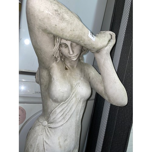 181 - STONE CLASSICAL FEMALE STATUE