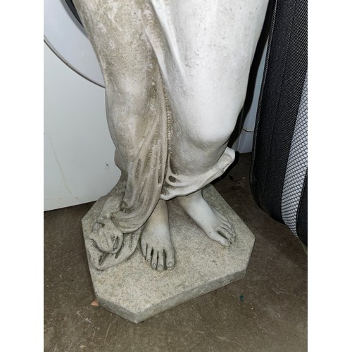 181 - STONE CLASSICAL FEMALE STATUE