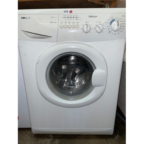 172 - HOOVER 6KG AAA WASHING MACHINE