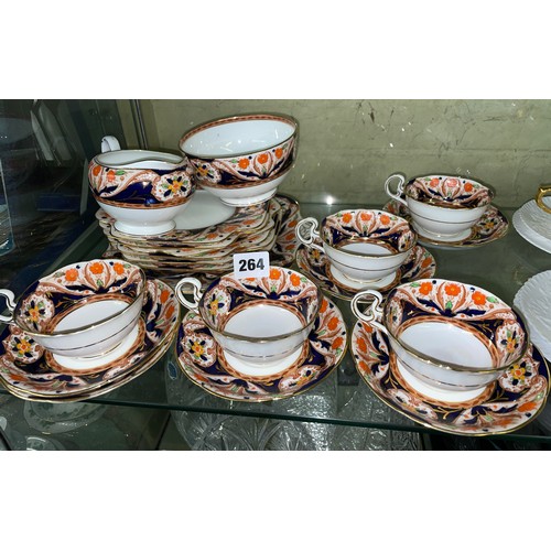 264 - ROYAL GRAFTON BONE CHINA TEA SERVICE