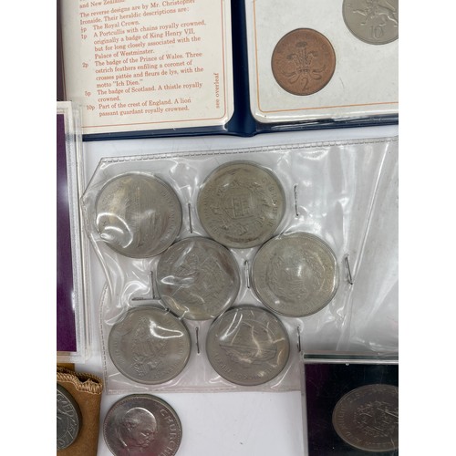 468 - COINAGE OF GREAT BRITAIN AND NORTHERN IRELAND PROOF SET, BRITAINS 1ST DECIMAL COINS