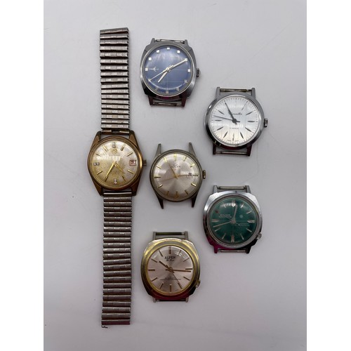 397 - VINTAGE GENTS RODANIA WRISTWATCH, VANTINE SUPER DELUXE WRISTWATCH, SEAJADE EXECUTIVE WRISTWATCH AND ... 