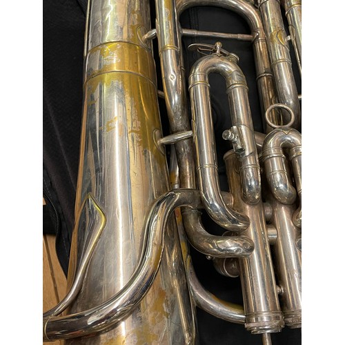 398 - BESSON CO OF LONDON CLASS A NEW STANDARD PROTOTYPE EUPHONIUM IN CASE