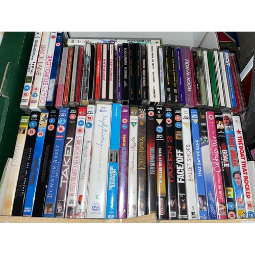 534 - CRATE OF VARIOUS DVDS