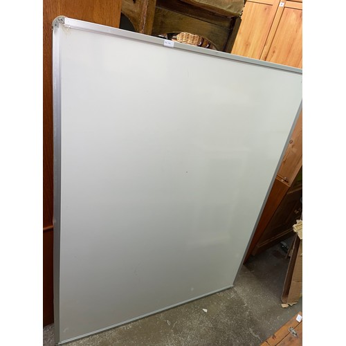 28 - OFFICE QUALITY NOBO WIPE BOARD 120cm x 150cm