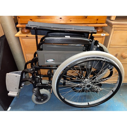 39 - FOLDING WHEELCHAIR