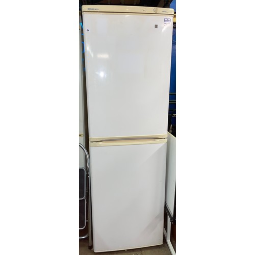 74 - BEKO FRIDGE FREEZER