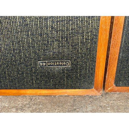 101 - PAIR OF VINTAGE CELESTIAN 44 SPEAKERS